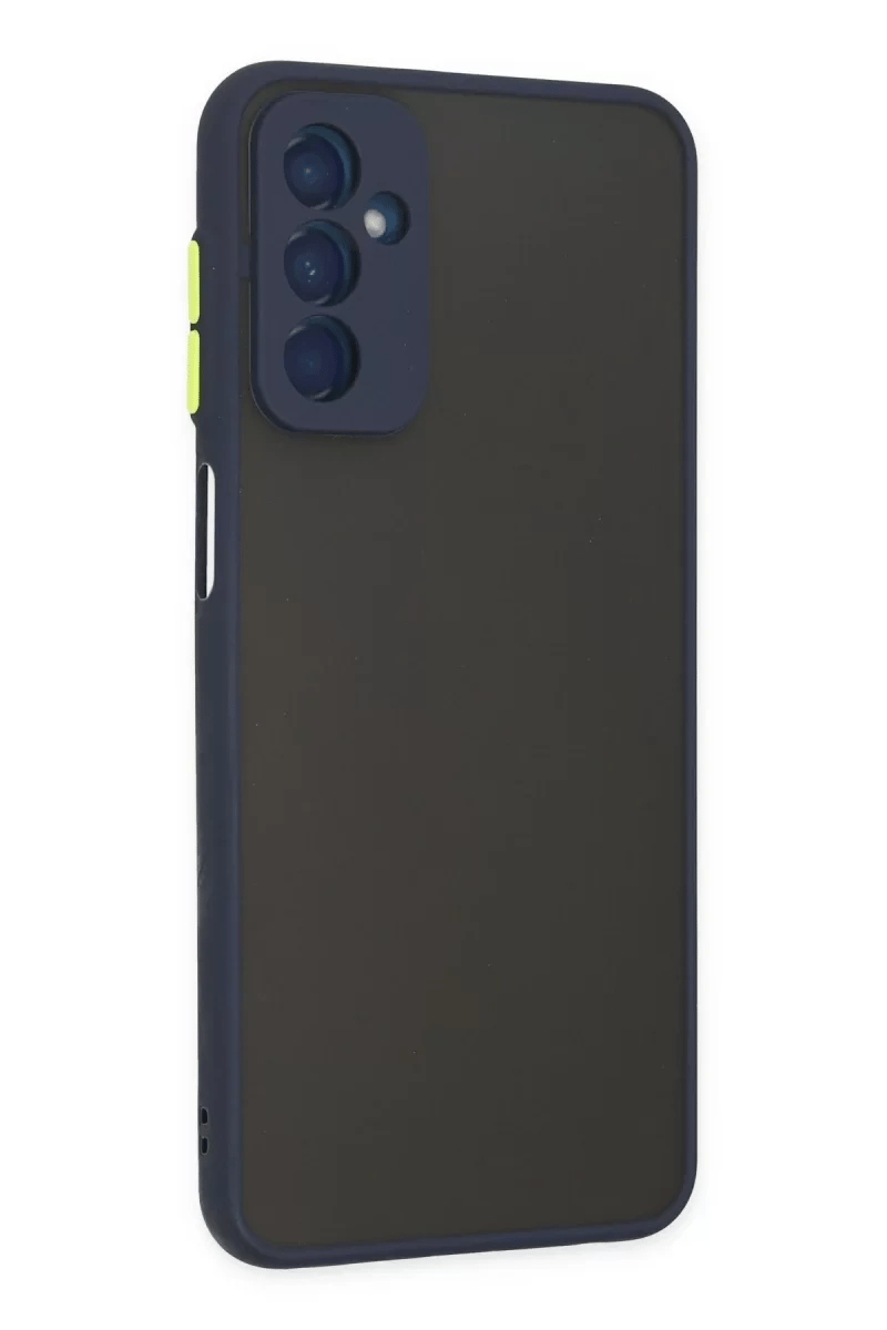 Samsung Galaxy M13 Kılıf Montreal Silikon Kapak - Lacivert