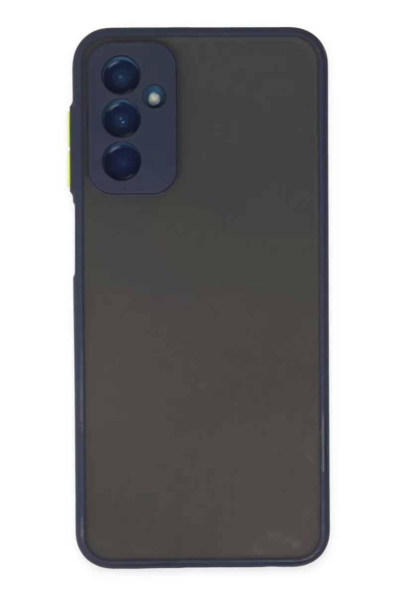 Samsung Galaxy M13 Kılıf Montreal Silikon Kapak - Lacivert