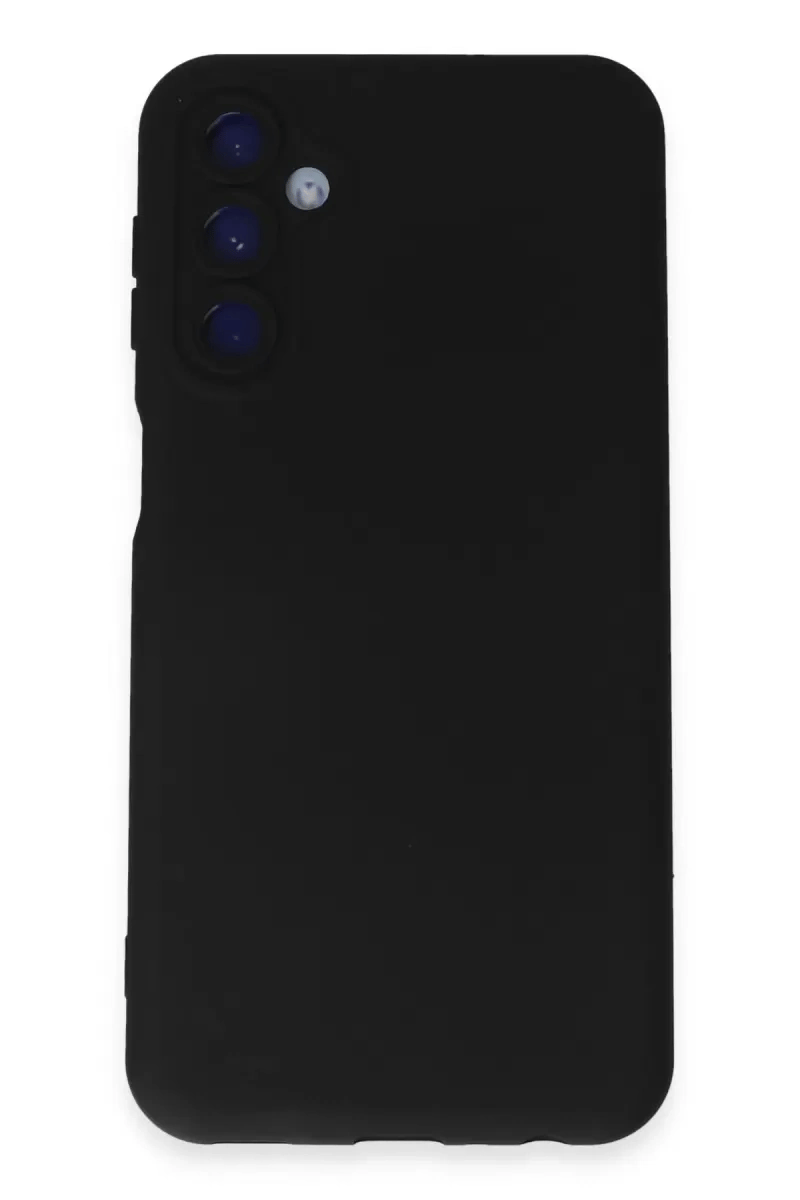 Samsung Galaxy M14 5G Kılıf Nano içi Kadife Silikon - Siyah
