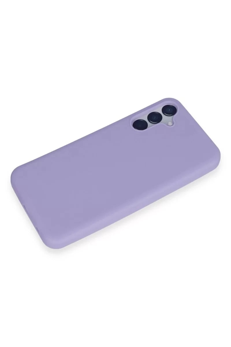 Samsung Galaxy M15 Kılıf First Silikon - Lila