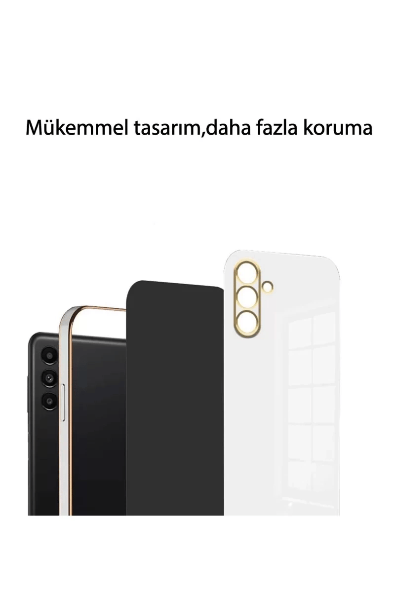 Samsung Galaxy M15 Kılıf Volet Silikon - Mavi