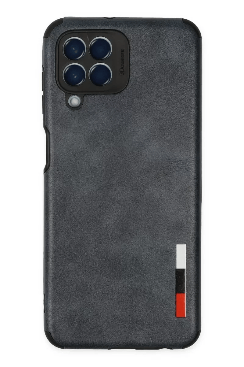 Samsung Galaxy M33 Kılıf Loop Deri Silikon - Lacivert