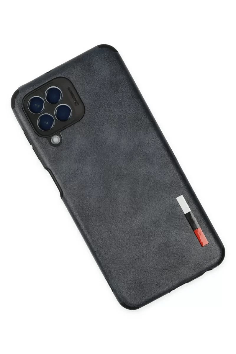 Samsung Galaxy M33 Kılıf Loop Deri Silikon - Lacivert