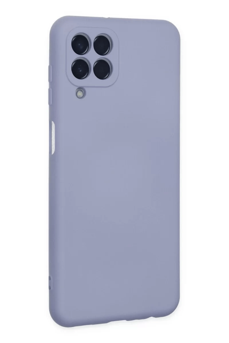 Samsung Galaxy M33 Kılıf Nano içi Kadife Silikon - Lila