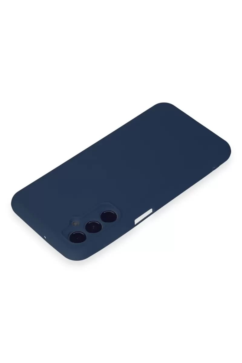 Samsung Galaxy M34 5G Kılıf First Silikon - Lacivert