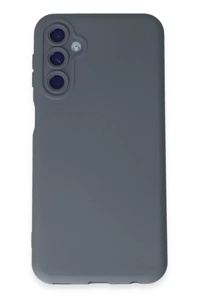 Samsung Galaxy M34 5G Kılıf Nano içi Kadife Silikon - Gri