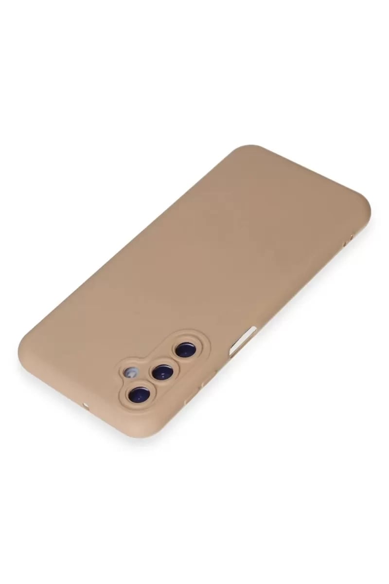 Samsung Galaxy M34 5G Kılıf Nano içi Kadife Silikon - Pudra