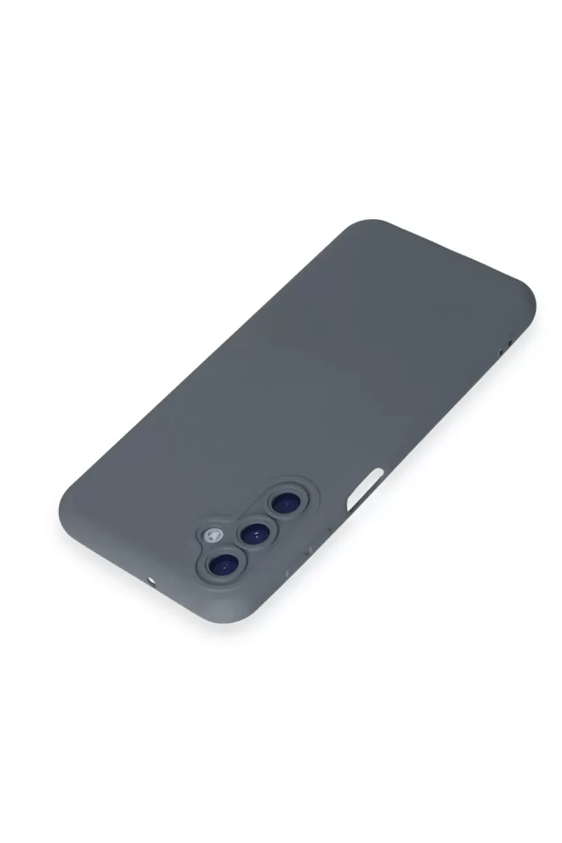 Samsung Galaxy M34 5G Kılıf Nano içi Kadife Silikon - Gri