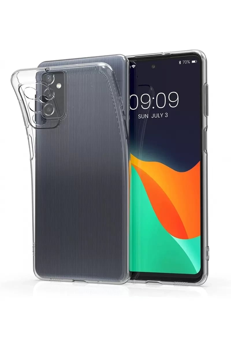 Samsung Galaxy M52 5G Kılıf Lüx Şeffaf Silikon