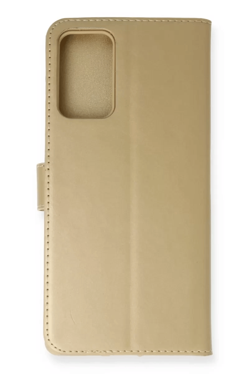 Samsung Galaxy Note 20 Kılıf Trend S Plus Kapaklı Kılıf - Gold