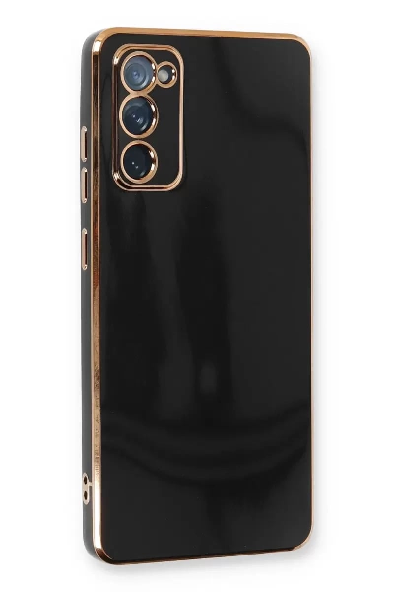 Samsung Galaxy S20 FE Kılıf Volet Silikon - Siyah