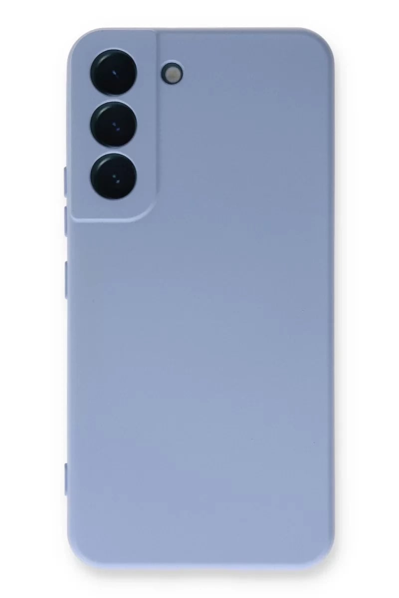 Samsung Galaxy S22 Plus Kılıf Nano içi Kadife Silikon - Lila