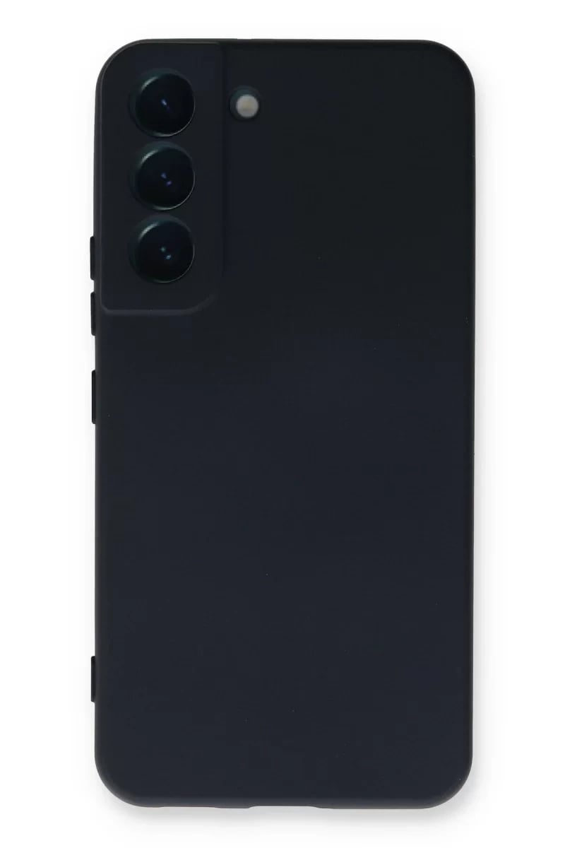 Samsung Galaxy S22 Plus Kılıf Nano içi Kadife Silikon - Lacivert