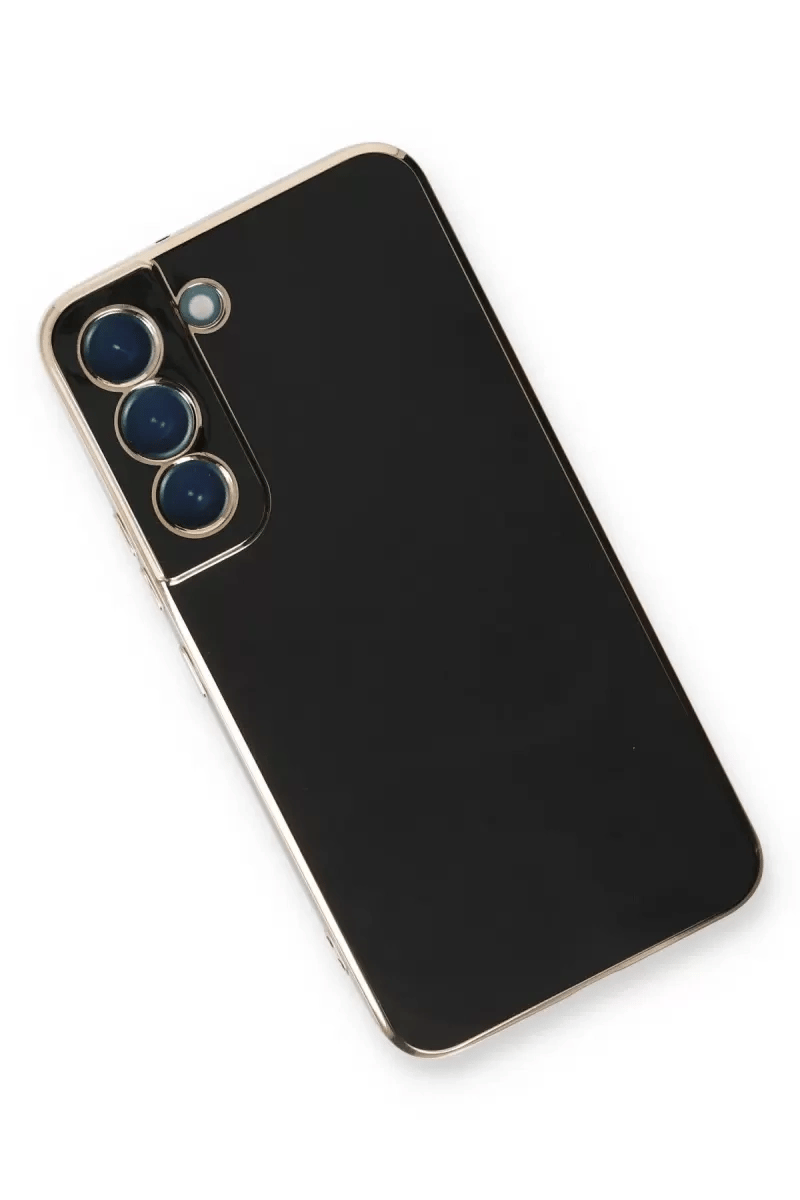 Samsung Galaxy S22 Plus Kılıf Volet Silikon - Siyah