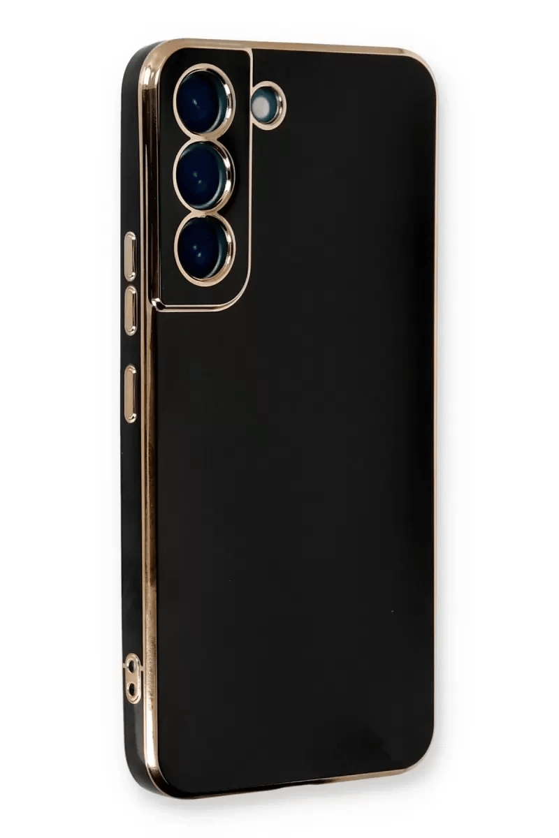 Samsung Galaxy S22 Plus Kılıf Volet Silikon - Siyah