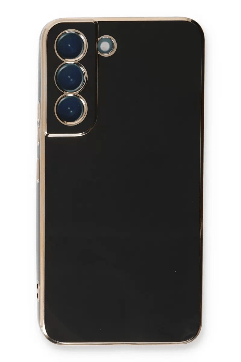 Samsung Galaxy S22 Plus Kılıf Volet Silikon - Siyah