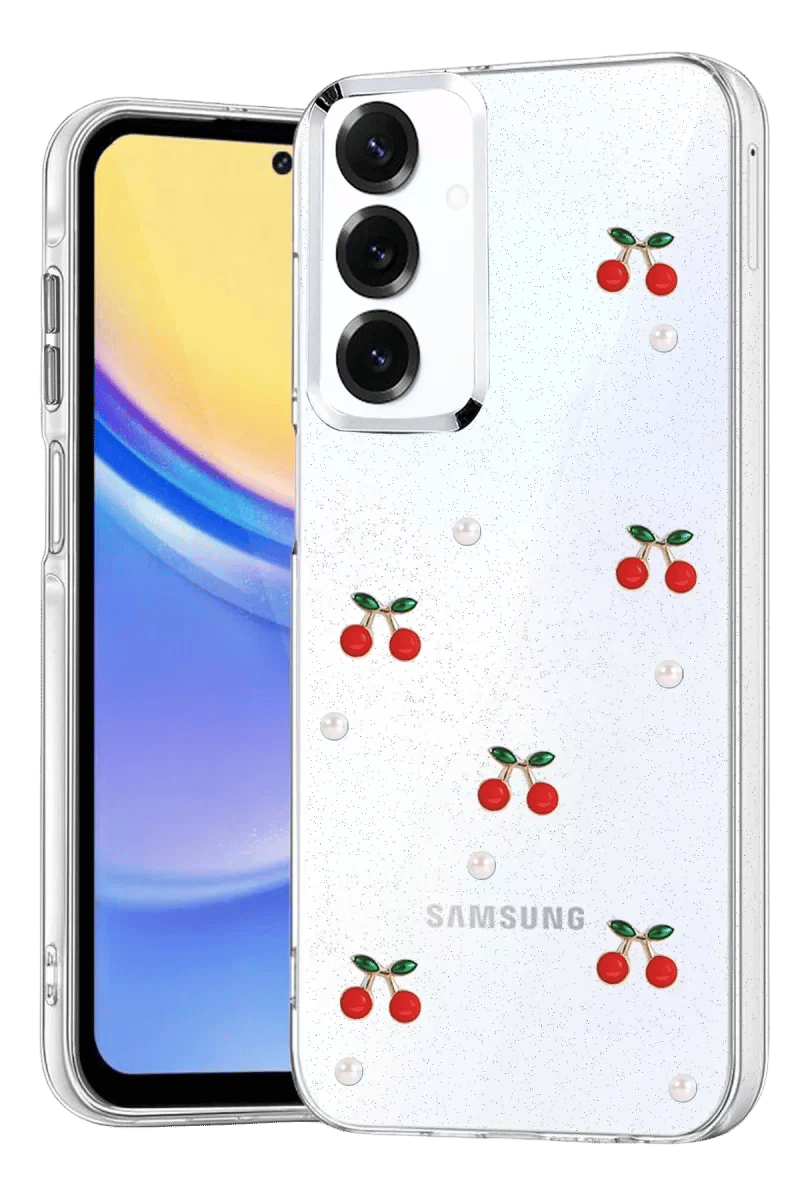 Samsung Galaxy S23 FE Fiyonk Desenli Kapak - Desen 9