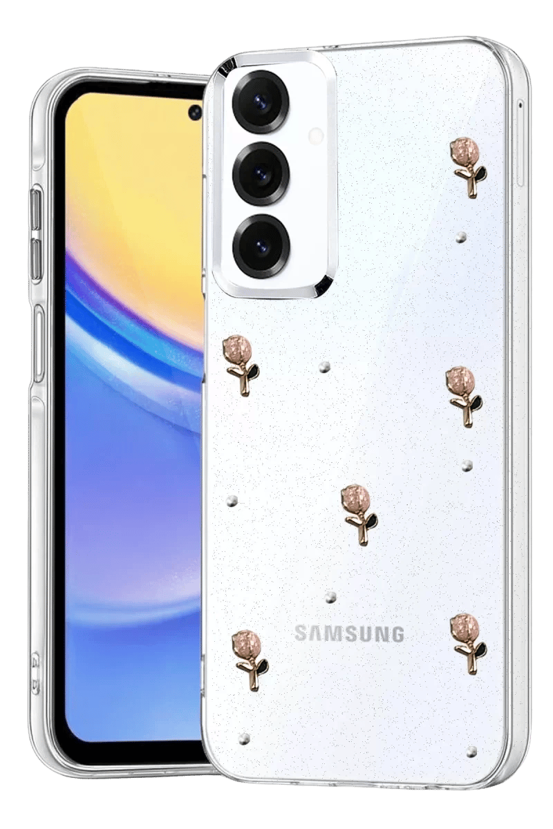 Samsung Galaxy S23 FE Fiyonk Desenli Kapak - Desen 6