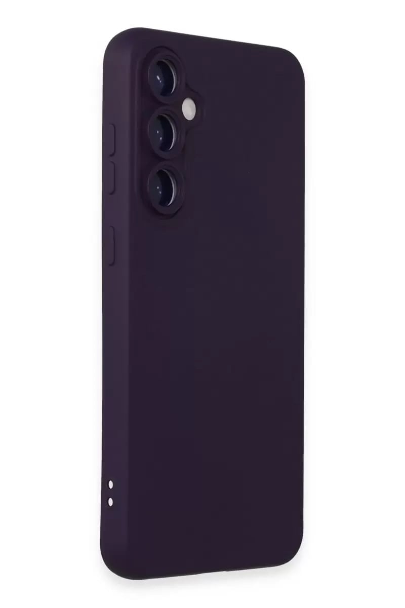 Samsung Galaxy S23 FE Kılıf Nano içi Kadife Silikon - Mor