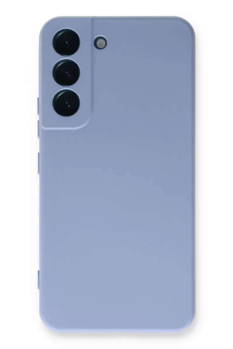 Samsung Galaxy S23 Kılıf Nano içi Kadife Silikon - Lila