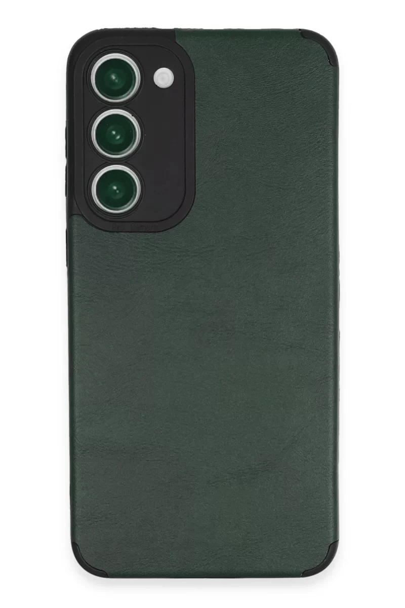Samsung Galaxy S23 Plus Kılıf Loop Deri Silikon - Yeşil