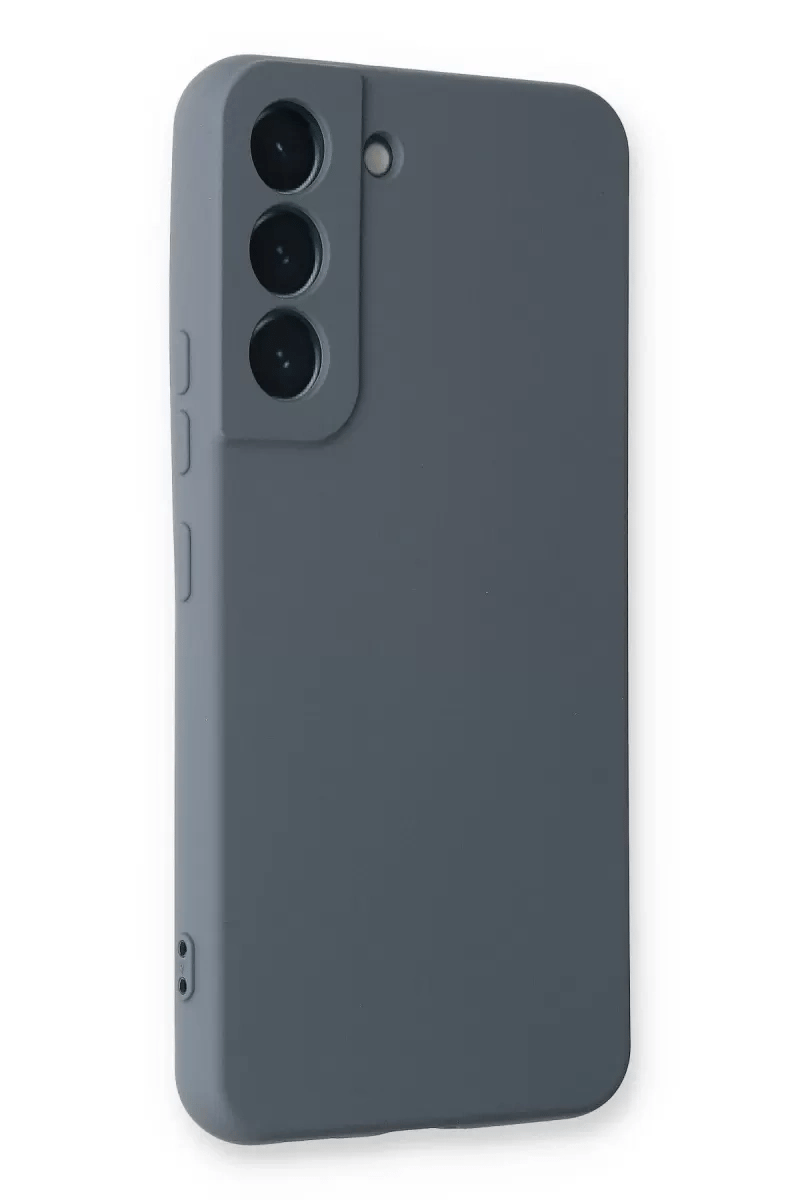 Samsung Galaxy S23 Plus Kılıf Nano içi Kadife Silikon - Gri