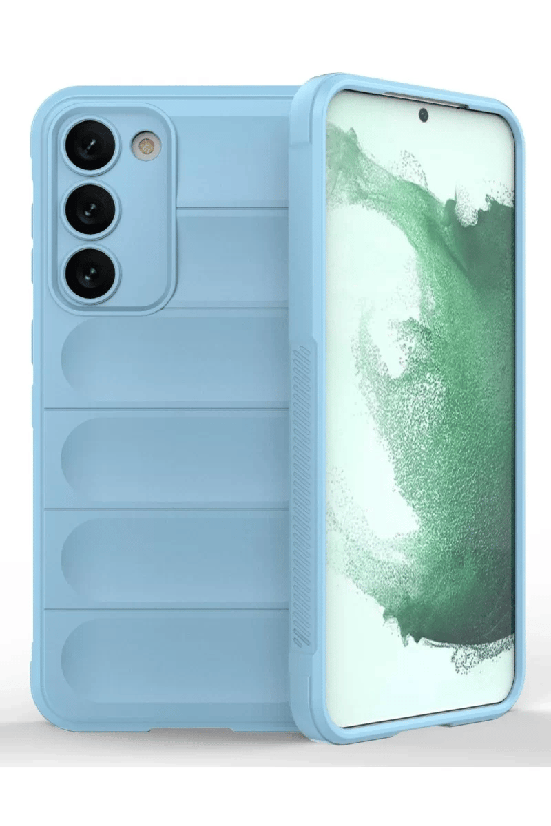 Samsung Galaxy S23 Plus Kılıf Optimum Silikon - Sky Blue