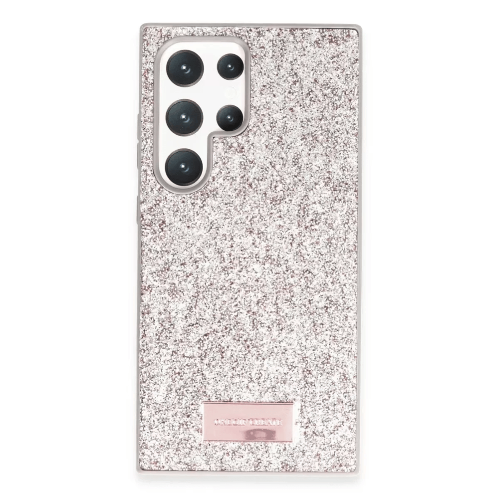 Samsung Galaxy S23 Ultra Bright Simli Kapak - Gold