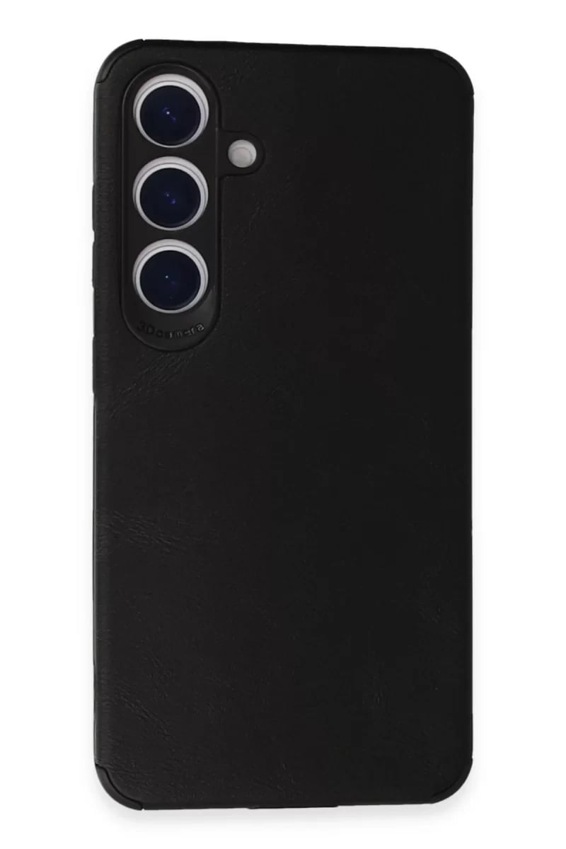 Samsung Galaxy S24 Kılıf Loop Deri Silikon - Siyah