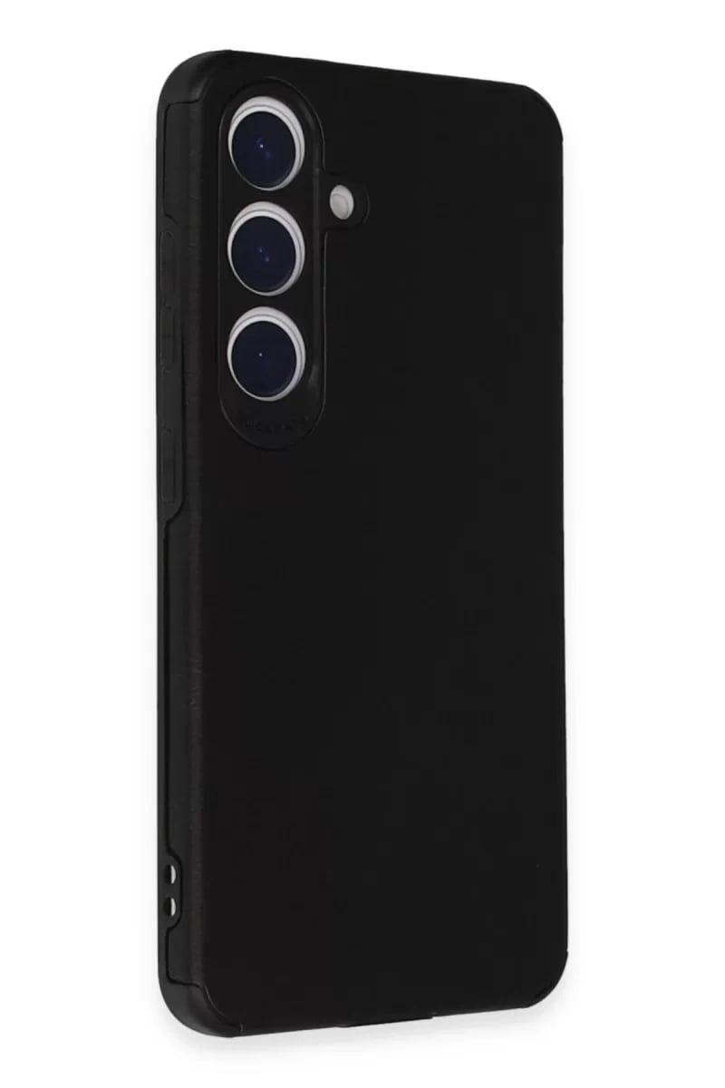 Samsung Galaxy S24 Kılıf Loop Deri Silikon - Siyah