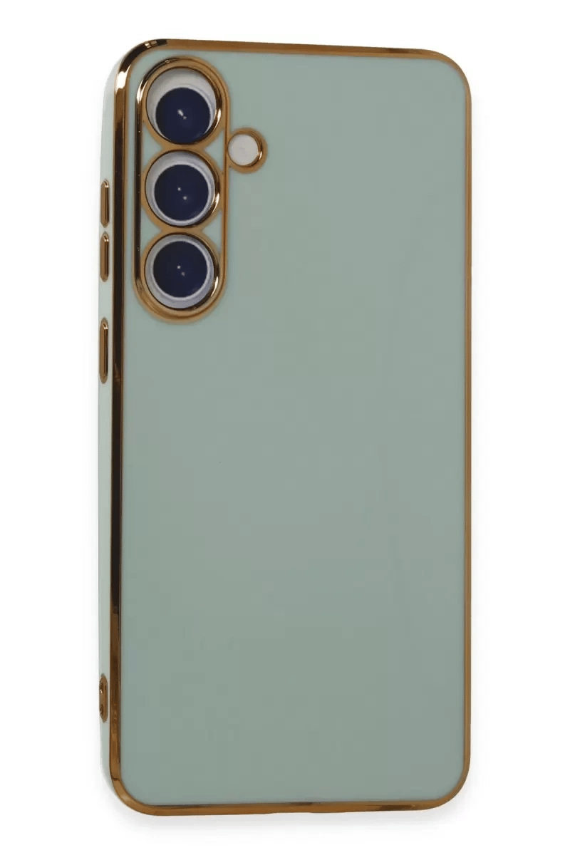 Samsung Galaxy S24 Plus Kılıf Volet Silikon - Açık Yeşil