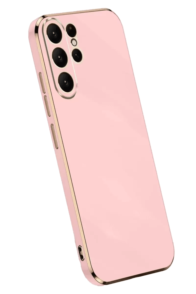 Samsung Galaxy S24 Ultra Kılıf Volet Silikon - Pembe