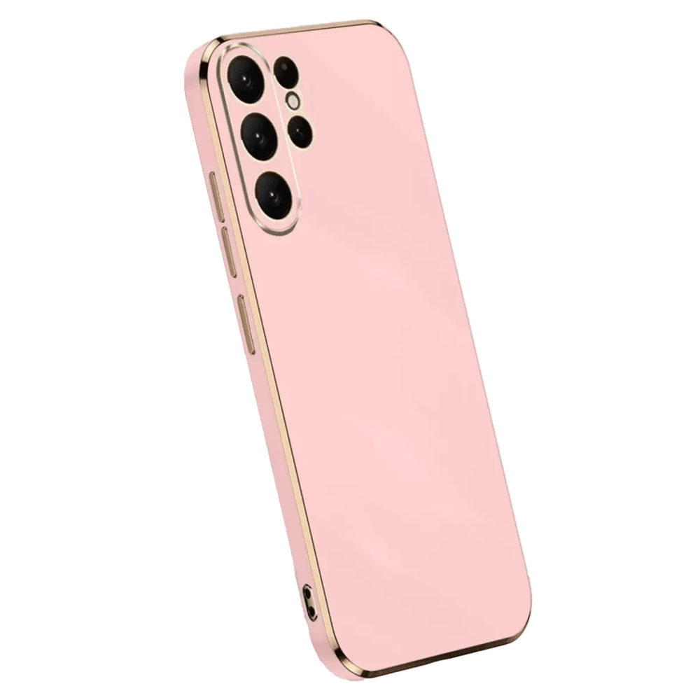 Samsung Galaxy S24 Ultra Kılıf Volet Silikon - Pembe