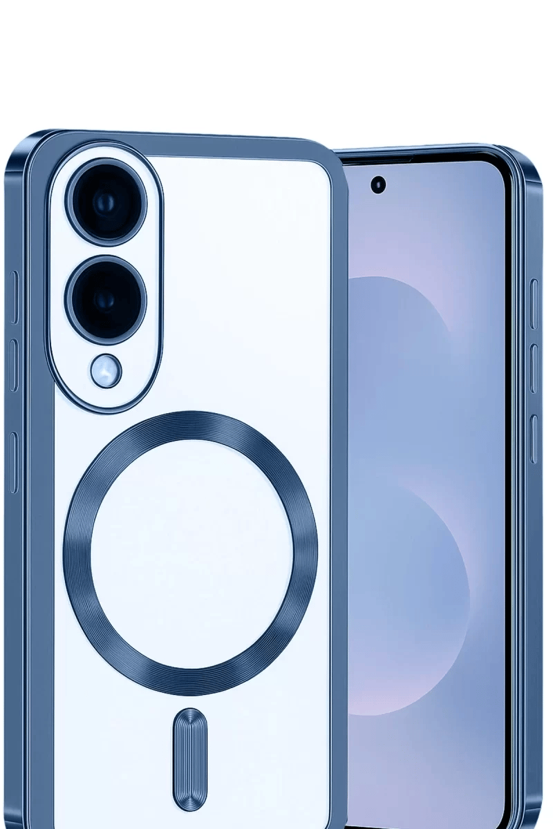 Samsung Galaxy S25 Edge Kross Magneticsafe Kapak - Sierra Blue