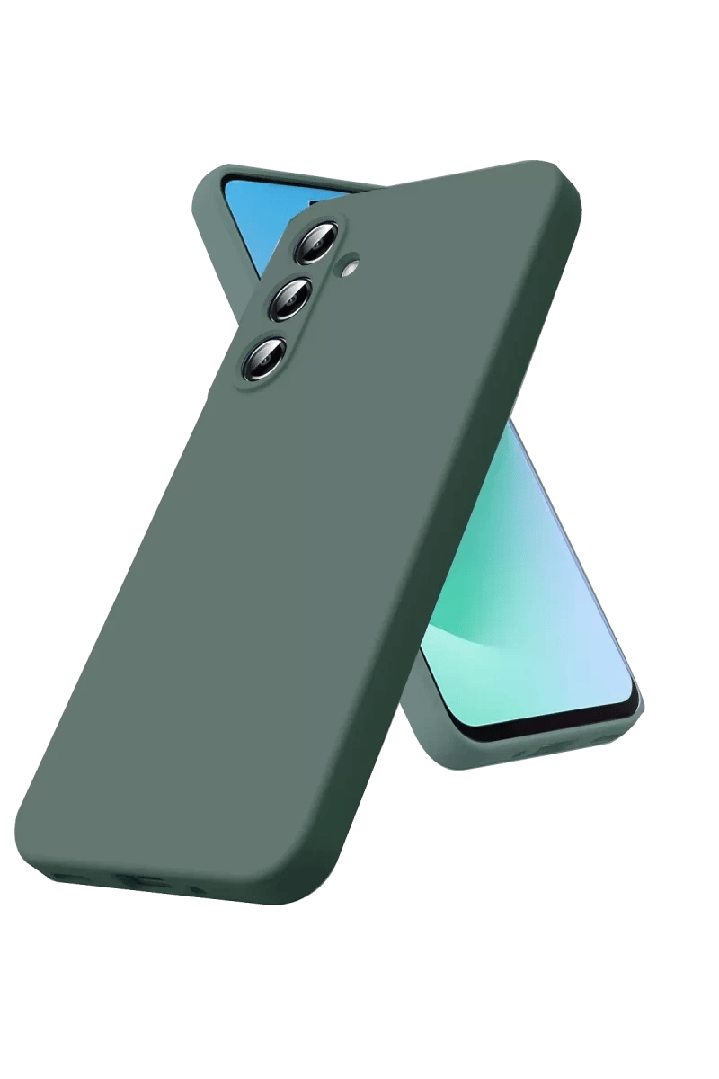 Samsung Galaxy S25 FE First Silikon - Koyu Yeşil
