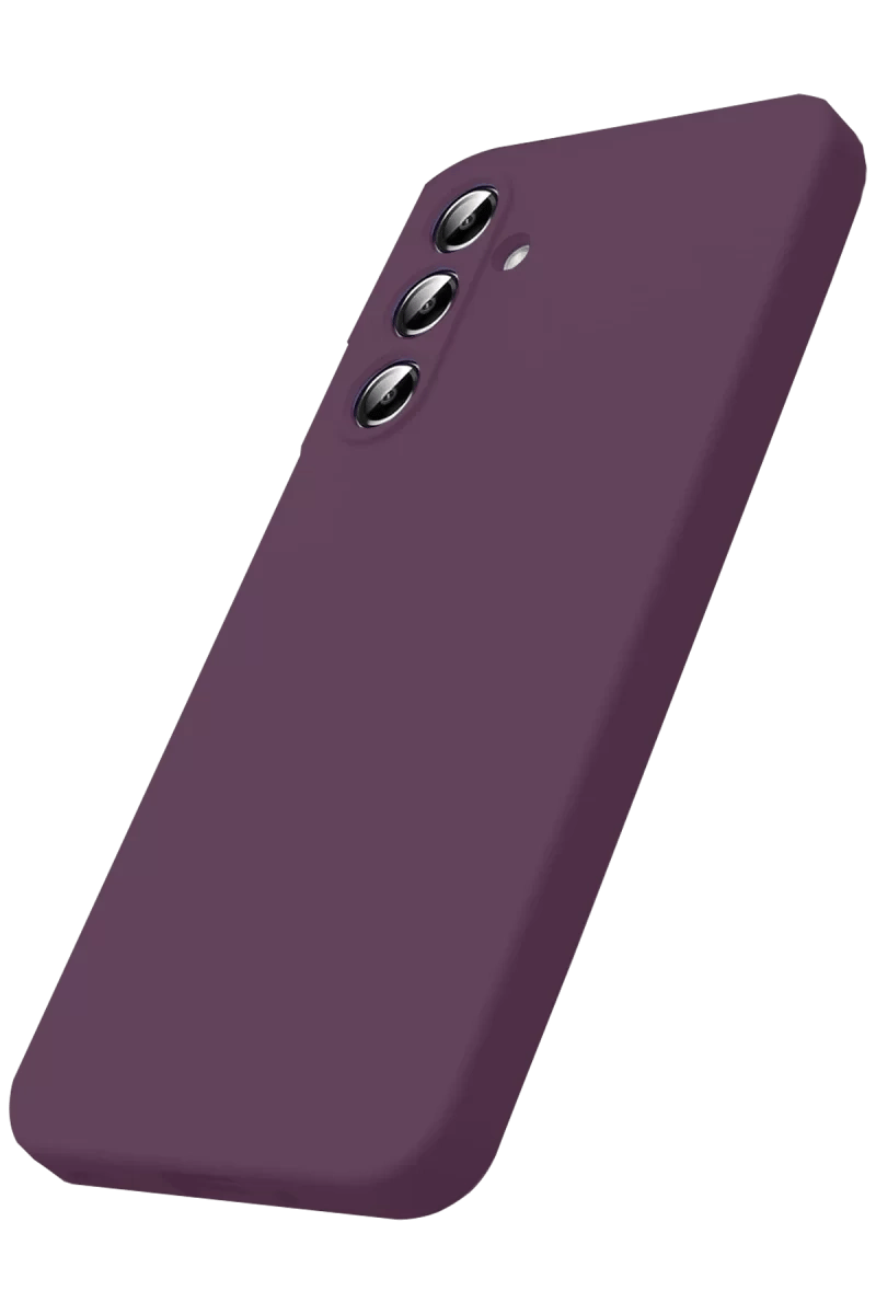 Samsung Galaxy S25 FE First Silikon - Mürdüm