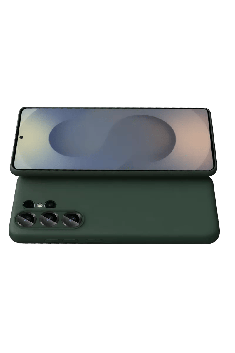 Samsung Galaxy S26 Ultra First Silikon - Koyu Yeşil