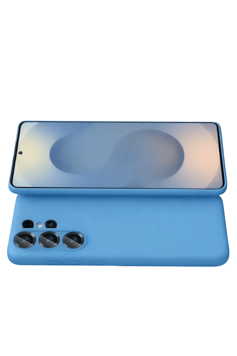 Samsung Galaxy S26 Ultra Nano içi Kadife Silikon - Mavi