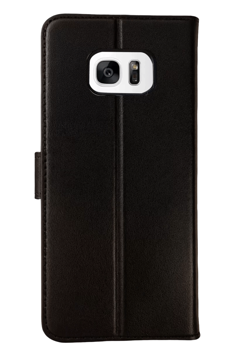 Samsung Galaxy S7 Edge Trend S Plus Kapaklı Kılıf - Siyah