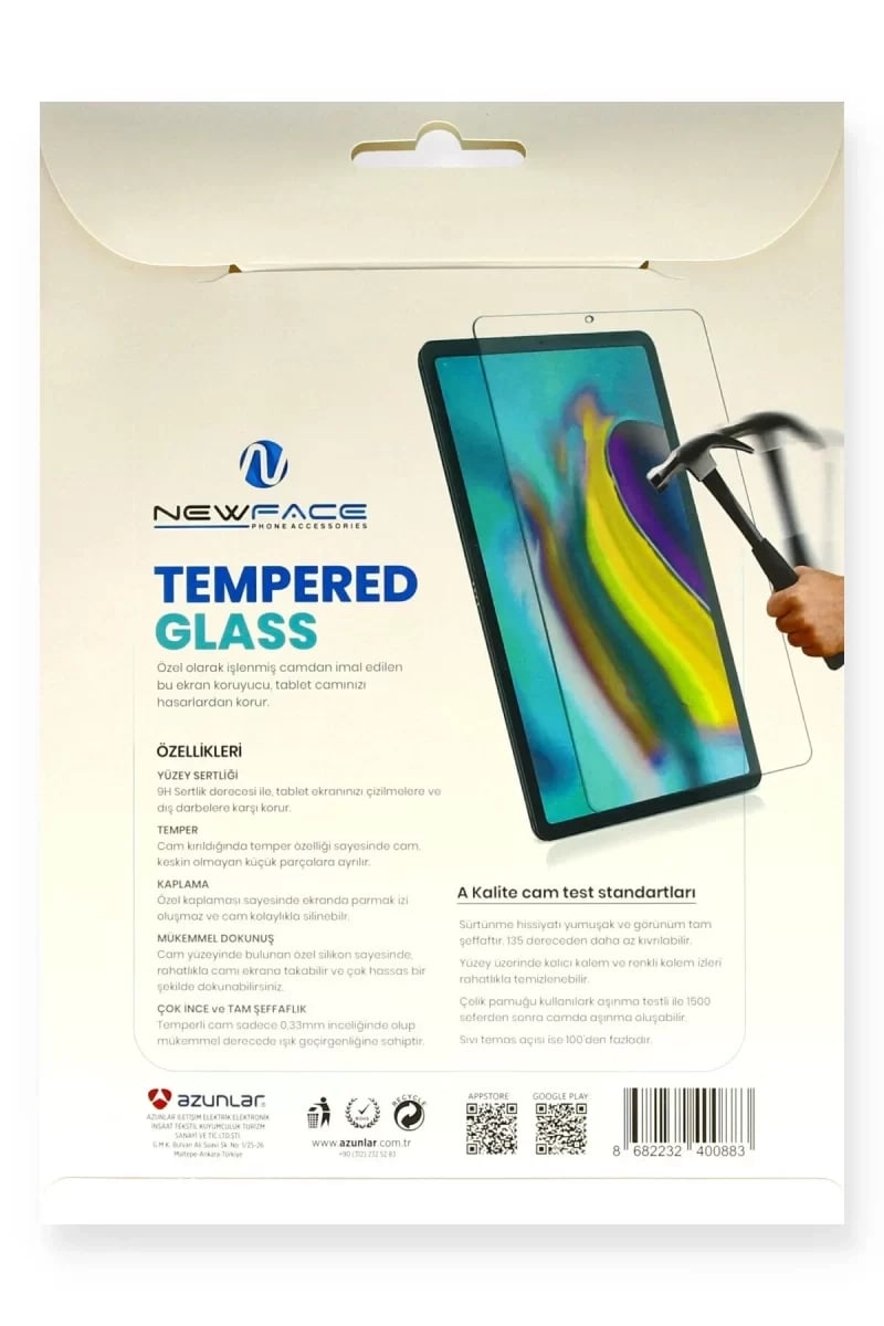 Samsung Galaxy T560 Tab E 9.7 Tablet Cam Ekran Koruyucu