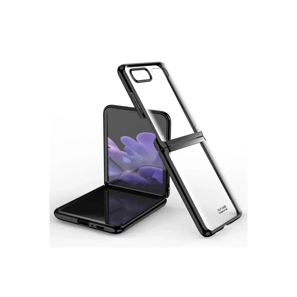 Samsung Galaxy Z Flip 4 Kılıf Fold Element Kapak - Siyah