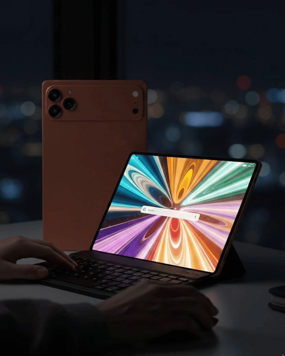 Tablet PC Seti Klavye Dahil Online Eğitim ve Ofis Kullanımı