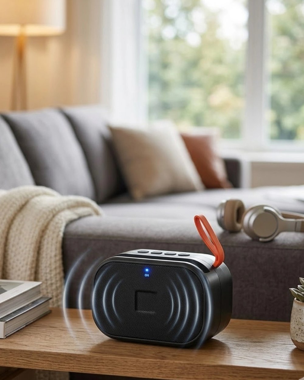 Taşınabilir Kablosuz Bluetooth Hoparlör USB TF Kart Destekli Ses Sistemi