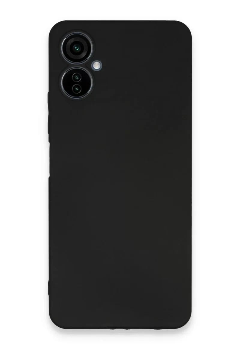 Tecno Camon 19 Neo Kılıf First Silikon - Siyah