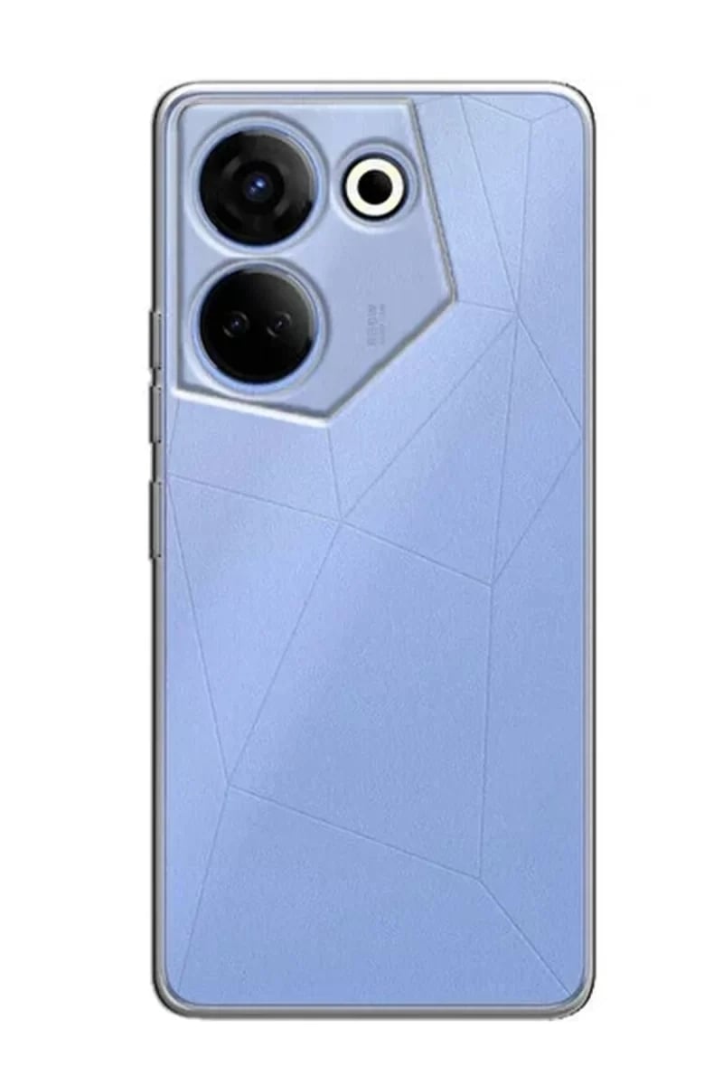 Tecno Camon 20 Pro 5G Kılıf Lüx Şeffaf Silikon