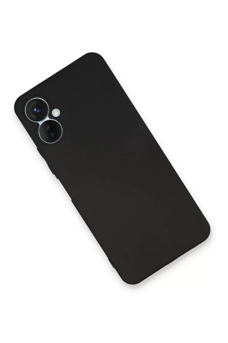 Tecno Spark 9 Pro Kılıf First Silikon - Siyah