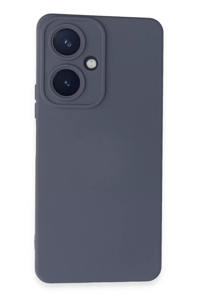 Vivo Y27 Kılıf Nano içi Kadife Silikon - Gri