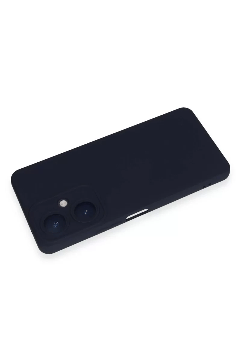 Vivo Y27 Kılıf Nano içi Kadife Silikon - Lacivert
