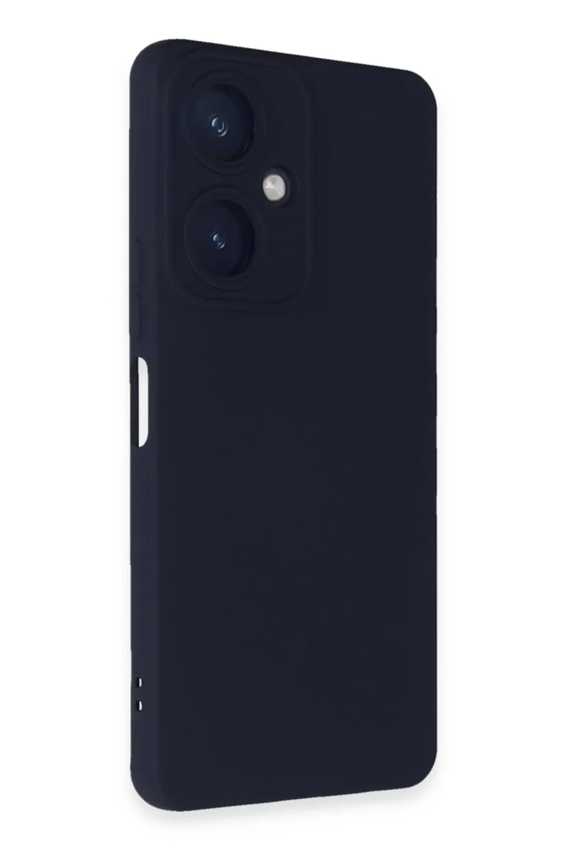 Vivo Y27 Kılıf Nano içi Kadife Silikon - Lacivert