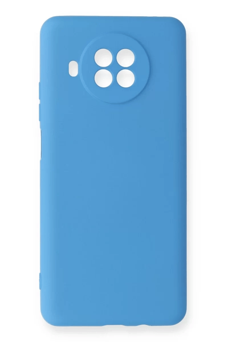 Xiaomi Mi 10T Lite Kılıf Nano içi Kadife Silikon - Mavi